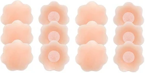 Women Waterproof Silicone Invisible Nipple Cover Undercover Reusable Self Adhesive Silicone Nipple Covers