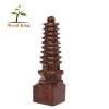 Wood Dust Skin Black Hand Piece Pagoda Health Care Product Yiwu Art Craft Supplies