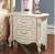 Import wooden bedroom furniture night stand classical  french country bed side table from China