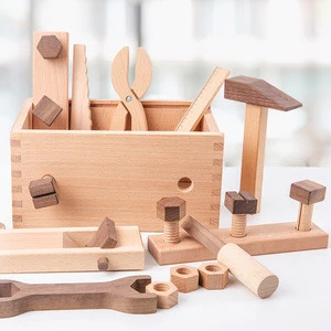 Wooden Busy Board Tool Screws Herramienta Para Madera Baby Tools Assembly Kit Mainan Anak Kinderspielzeug Kids Toy