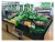 Import Wooden movable fruit and vegetable display supermarket shelf from China