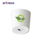 Wotech open top metal aluminum indoor Home appliances garbage trash can for kitchen