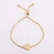 Import WX991B Natural stone triangle charm bracelet jewelry shell gold bracelet women from China