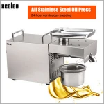 XEOLEO Peanut Oil press machine Oil presser Household Oil extractor machine usefor Sesame/Almond/Walnut/Olive 1500W 110/220V