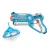 Import Xiaoboxing good quality family game blue plastic part electric toy infrared laser gun with a flying saucer from China