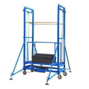 ZHONG PU Concrete Pumps Manual Hydraulic Pump Foot Pump Hydraulic Platform Lift Scaffolding Safety Aluminum High Strength Steel