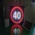 Import Illuminant Road Traffic Sign Board - 40 from South Korea