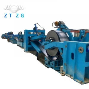 ZTZG 200x200mm Square Pipe Mill Direct to Square Rectangular Carbon Steel Automatic Pipe Making Machinery