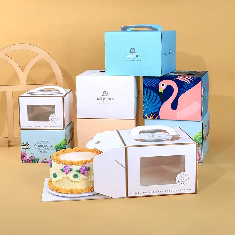 Buy Bakery Gift Boxes Wholesale Clear Wedding Gift Bakery Birthday ...
