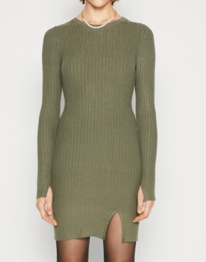 Professional Ribbed Sweater Dress Manufacturer Full Sleeve Bodycon Mini Dress