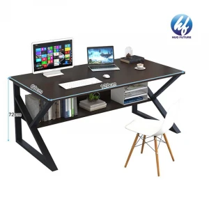 Gaming Desk 47'', K-Shaped Computer Desk