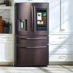 Factory Sealed 28 Cu ft 4-Door French Door Refrigerator with Touch Screen Stainless Steel