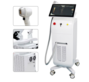 808nm permanent 3wavelength  diode laser hair removal machine