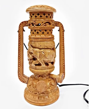 Wooden Carved Lantern lamp