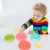 Import Desktop Kids Relief Anxiety Stress Puzzle Toys Push Bubble Silicone Sensory Jigsaw Rainbow Ball Fidget Puzzle from China