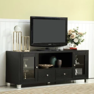 58" TV Stand Console  2 Doors and 2 Drawers