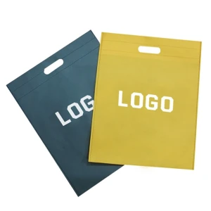 Recycled Reusable PP Non Woven Tote Bags With Custom Logo