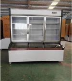 Dual-temperature dish cabinetDual-temperature Food Display Cabinet