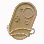 Custom Engraved Wooden Jewelry Tray Personalized Ring Dish Gift