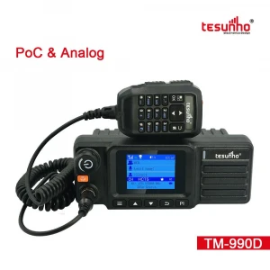 Tesunho TM-990D New Launch UHF Analog POC Mobile Radio