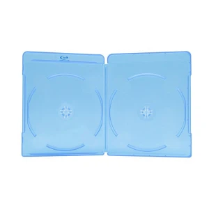 14MM Weisheng Factory Price Triple 3 Disc Plastic Bluray Replacement Case with Logo