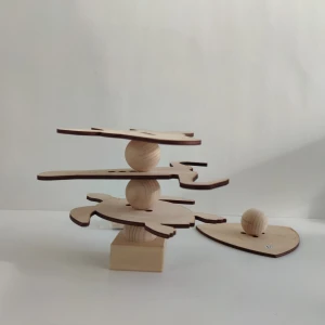 Wooden balance toy