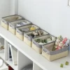 Sample accepted cloth storage bins cubes baskets, foldable storage toy organizer storage cube boxes & bins