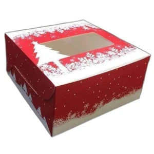 Printed Paper Cake Box