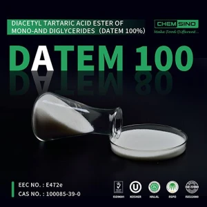 Diacetyl Tartaric Acid Ester of Mono-and Diglycerides (Datem 100%)