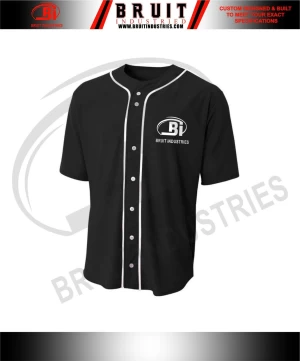 Custom High Quality New Design Sublimation Printing Embroidery Logo Baseball Jersey Men Women Youth Adult Sizes