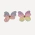 Import Girls Glitter Rainbow Butterfly Bow Hair Clip from China