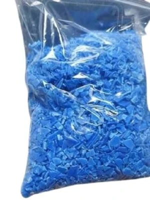 HDPE Blue Drum Flakes/ Grindings