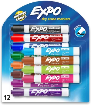 Expo Dry Erase Markers, Whiteboard Markers