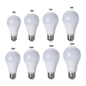 5W 7W 9W 12W 15W 18W 24W A60 LED bulb lighting lamp