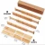 Import Kitchen Ajustable Bamboo Draw Dividers Separator Organizer (4-pc Pack) from China
