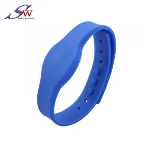 Replacement Silicone Wristband with Read Only Chip Tk4100 Silk Printing