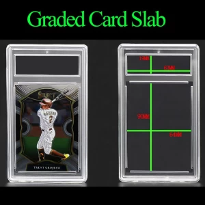 Ultra Pro Toploader Magnetic Card Holder Sports Basketball Cards Sleeves 3x4" Top Loaders Trading Graded Card PSA Slab