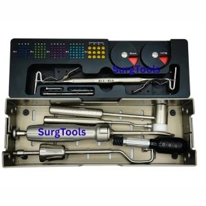 Guided Bone Regeneration (GBR) Dental Bone Tack Kit with Screws & Surgical Instruments