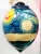 Import Hand painted Christmas baubles,Reverse painted Christmas ornaments from China