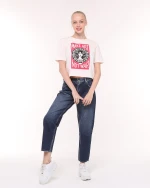 Woman T-shirt Made Cotton Fabric and First Class Manufacture