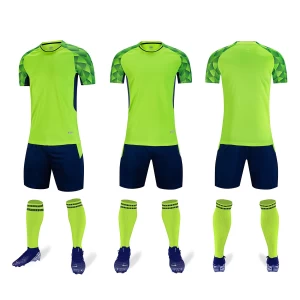 New Design Plain Football Jerseys Sublimation Soccer Jersey Set 100% Polyester Training Uniform