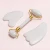 Wholesales original beauty tool white jade roller new product gua sha box face roller