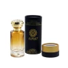 New style black round perfume cylinder gift box cosmetic round gift box for perfume packaging
