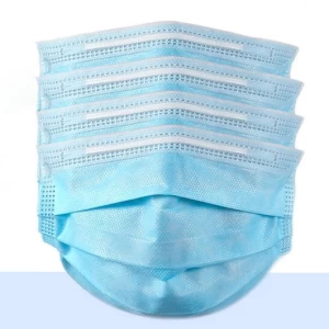 3 Ply Protection Mouth Cover Adult Face Disposable Masks