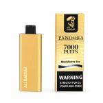 Alibarbar Pandora 7000 Puffs TPD Compliant Nicotine-Free Vape Bulk Supply for European Distributors