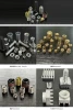 fasteners threaded Inserts rivet nuts  for metal  wood and plastic