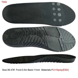 Shoema Safety Anti Static PU Shoe Insoles for Safety Shoes Materials