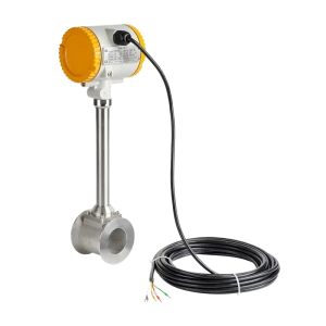 Flange clamp vortex flowmeter