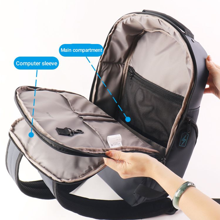 Buy Custom 17 Inch Laptop Backpack Minimalist Design Waterproof Oxford ...