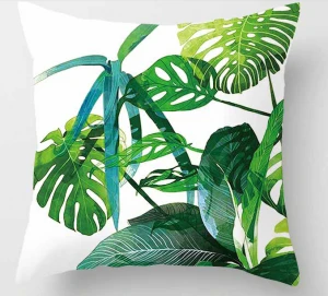 YWZN Tropical Plants Pillow Case